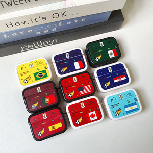 <span class=keywords><strong>Funda</strong></span> para <span class=keywords><strong>AirPods</strong></span> con Diseño de Bandera Nacional del Equipo de Fútbol 2026, Protector de Auriculares Antipérdida y Resistente a Golpes para <span class=keywords><strong>AirPods</strong></span> 1/2 3 4/Pro/Pro2/3 - Product Image 6