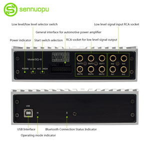 <span class=keywords><strong>Amplificateur</strong></span> 4 canaux classe A/B <span class=keywords><strong>Alpine</strong></span> pour voiture, directement de l'usine ODM, avec écran LCD et télécommande - Product Image 3