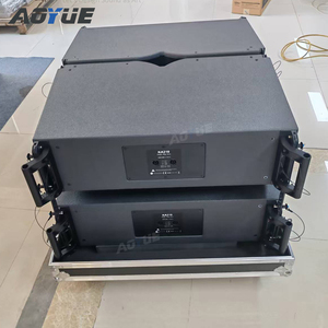 KA210 2 way Dual 10 inch Line Array <b>Speakers</b> outdoor <b>speakers</b> professional event <b>speaker</b> set and 4in1 Flight Case optional - Product Image 5