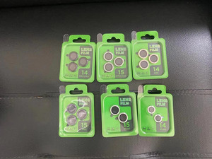 Bulk Camera Lens Protector 9H Hardness HD Transparent for iPhone 16 17 Pro Max Redmi Infinix Tecno