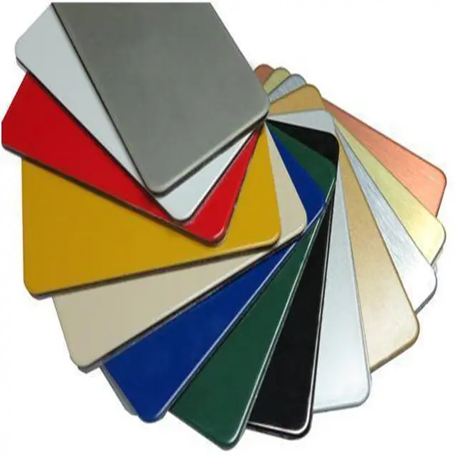 cheap 4x8 wall alucobond qatar gold mirror faced composite panel for cladding