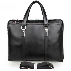 Maletín de Cuero Genuino para Hombre, Maletín de <span class=keywords><strong>Abogado</strong></span>, Venta al por Mayor de Fábrica, Bolso de Mano para Hombre, Bolso Bandolera - Product Image 5