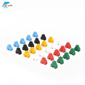 Cubes de couleur en bois de pièces de plateau colorées de conception personnalisée standard professionnelle pour jeux de société - Product Image 5