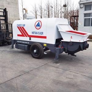 Pompe à béton à piston télécommandée de haute qualité 40M3 50M3 pompe à béton Diesel pompe à béton électrique Machine - Product Image 2