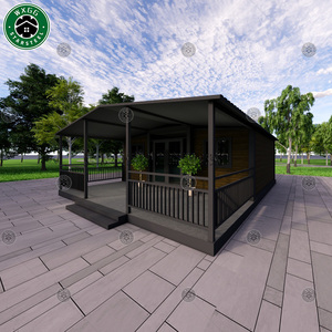 Venta al por mayor de lujo de 40 pies, casa contenedor móvil expandible, contenedor plegable prefabricado, contenedor plegable para el hogar - Product Image 1