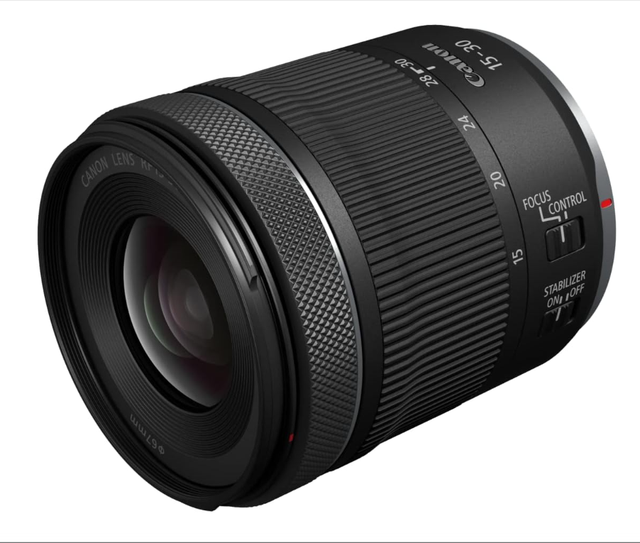 C anon RF 15-30mm f/4.5-6.3 IS STM Lens