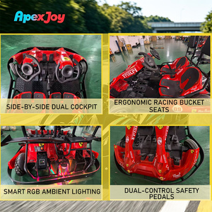 ApexJoy STAR Speed - มอเตอร์คู่ 800W รถสองที่นั่งสำหรับพ่อแม่ลูก ความเร็ว 40 กม./ชม. รับน้ำหนักได้ 200 กก. ขายส่งยอดนิยม STAR Speed สุดฮิต - Product Image 5