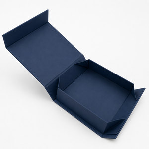 Caja de Regalo Rígida Negra, Plegable, Magnética, Reciclada, Rosa, con Logotipo Personalizado en Dorado, para Perfume, Cuidado de la Piel y Productos Cosméticos - Product Image 5