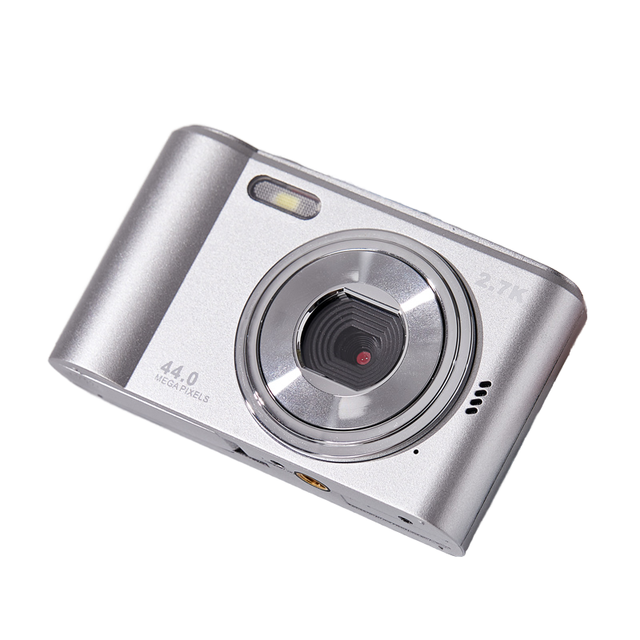 4.4MP CMOS Digital Camera 1080P Video 2.4" IPS Screen 17x-30x Optical Zoom Cheap Portable Mini Camera for Student Vlog Shooting