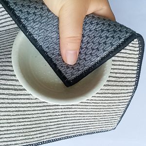 ฟองน้ำทำความสะอาดจานในห้องน้ำถุงฟองน้ำไมโครไฟเบอร์เป็นมิตรกับสิ่งแวดล้อมทำความสะอาดห้องครัวทำความสะอาดห้องน้ำทุกฤดู - Product Image 5