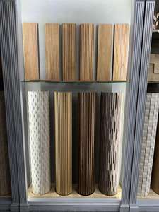 Paneles de Pared de Madera Sólida Listos para Instalar, Diseño Minimalista y Clásico, Resistentes a la Humedad y Antiestáticos, para Decoración de Hoteles y Comercios - Product Image 2