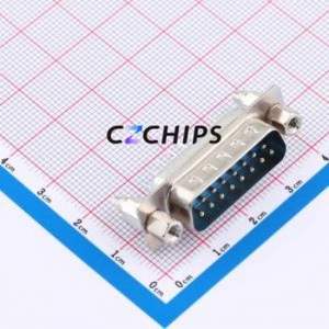 X0215WT7BL5 D-Sub/VGA Connector Through hole Component (THT) Connector Standard D-Sub Male 15P Through Hole - Product Image 1