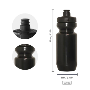600ml biểu tượng tùy chỉnh thể thao đua xe đạp chai nước BPA miễn phí bóp xe đạp chai nước đi xe đạp thể thao chai nước bằng nhựa - Product Image 3