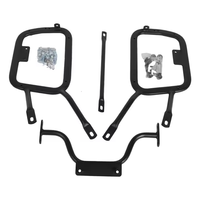 Cadre latéral d'accessoires de moto pour Loncin VOGE 500DS support de boîte noir en acier au carbone supports de haute qualité