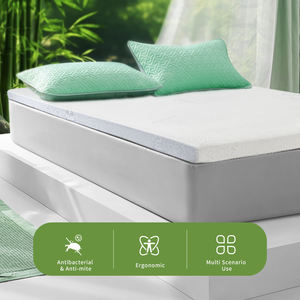 إسفنجة إسفنجة فحم خيزران من شركة تصنيع مراتب AIDI ، إسفنجة مساج برغوة الذاكرة ، أفضل خيار - Product Image 3