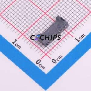 GT-A1201WRS-107B1101 Wire-to-Board Pin Header SMD,P=1.2mm Connector 1x7P 1.2mm Horizontal Mount 7P - Product Image 2