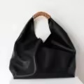 Sac fourre-tout décontracté pour femme en cuir véritable, design personnalisé, durable, léger, élégant, luxueux, sac sous le bras, capacité jusqu'à 1L