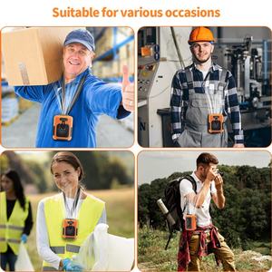 Batterie externe portable 8000 mAh, ventilateur sans lame rechargeable pour le cou, mini ventilateur de camping, ventilateur de refroidissement pour la taille, clip pour voiture/camping-car, hôtel - Product Image 5