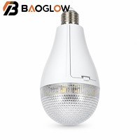 Ampoules LED blanches commerciales 20W E27, éclairage d'urgence, batterie lithium intégrée, rechargeable par USB, lampe d'extérieur à économie d'énergie