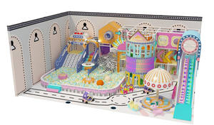 Nuovo prodotto moderno centro commerciale personalizzato per bambini Set di sala <span class=keywords><strong>giochi</strong></span> attrezzature <span class=keywords><strong>parco</strong></span> <span class=keywords><strong>giochi</strong></span> al coperto <span class=keywords><strong>con</strong></span> piscina a sfera - Product Image 4