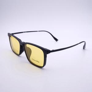 กรอบแว่นตา96829กรอบพลาสติกเหล็กไทเทเนียมสำหรับผู้ชายกรอบแว่น3 in 1แบบแม่เหล็ก - Product Image 3