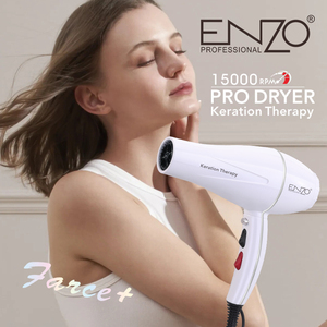 ENZO Sèche-cheveux électrique professionnel à prix abordable pour salon, séchage rapide, produit en promotion - Product Image 3