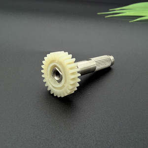 Engranaje de Plástico Shunjie con Eje Metálico Moleteado, Módulo 0.8, para Trituradora de Papel, Eje de Engranaje Moldeado por Inyección - Product Image 4