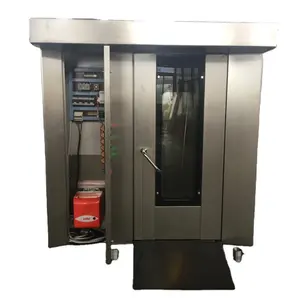 Automatische Convectie Roterende Oven Grote Brood Machine Kip Elektrische Pizza Oven