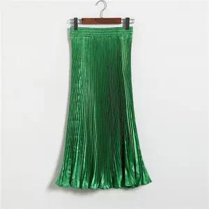 <span class=keywords><strong>Jupe</strong></span> plissée à taille haute pour femmes, multicolore, ligne a, haut de gamme, nouvelle collection automne <span class=keywords><strong>hiver</strong></span> - Product Image 4