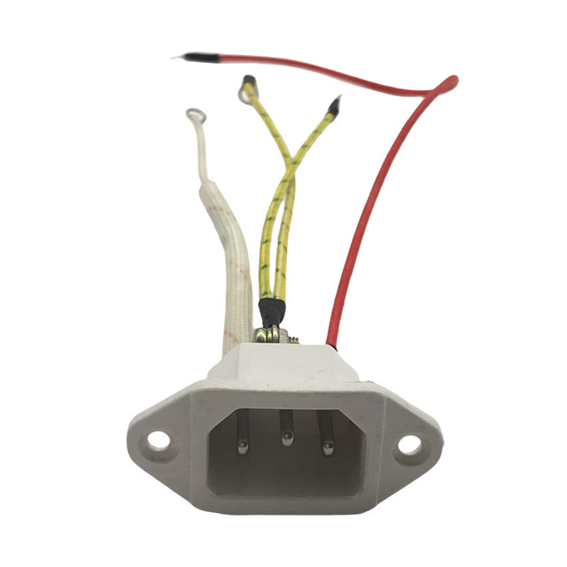 2 Wire Switch Battery Port Power High Quality Multifunctional Sustainable Durable for Replace Scooter Parts Battery Charger Port