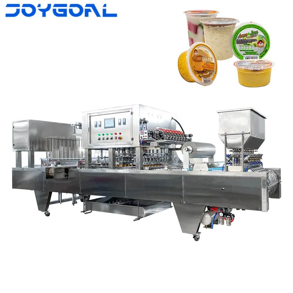 Low cost automatic plastic cup lid making machine/small cup sealing machine/water cups filling and sealing machines