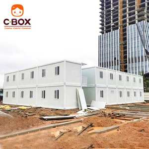 Bâtiments de bureaux préfabriqués à deux étages en acier Cbox Wholesale, projet de salle d'isolement modulaire, département, maison conteneur détachable - Product Image 2