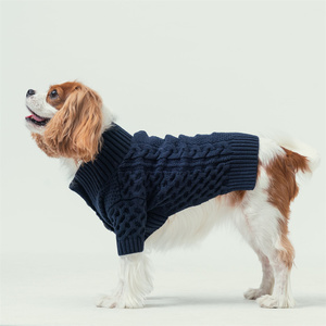 Qiqu Pet Supplier, nouveau pull en tricot pour <span class=keywords><strong>chien</strong></span> personnalisé, design original, pour <span class=keywords><strong>King</strong></span> <span class=keywords><strong>Charles</strong></span> Spaniel, Husky, <span class=keywords><strong>chien</strong></span> de compagnie, jersey pour <span class=keywords><strong>chien</strong></span>, vêtements pour chiot - Product Image 2