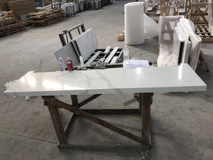 เคาน์เตอร์ควอตซ์สำหรับห้องครัวเคาน์เตอร์ควอตซ์พร้อมเส้นเลือดดำ - Product Image 2