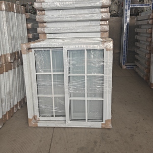 <span class=keywords><strong>Ventanas</strong></span> de PVC de Doble Vidrio con Certificación AS2047/AS2208, Estándar Australiano, Resistentes a Huracanes, Estilo Francés, para <span class=keywords><strong>Casa</strong></span> - Product Image 1