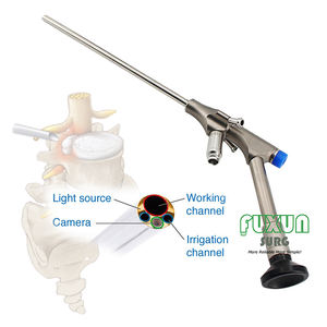 Endoscopio Espinal Quirúrgico Premium de 6.3 mm, Endoscopia <span class=keywords><strong>TELD</strong></span>, Endoscopia Transforaminal, Fuente de Alimentación Manual, Acero, Plástico, Metal - Product Image 1