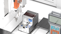 Machine de vissage automatique de bureau, robot de commande haute précision pour l'assemblage électronique, moteur AC220V/50Hz, garantie 1 an