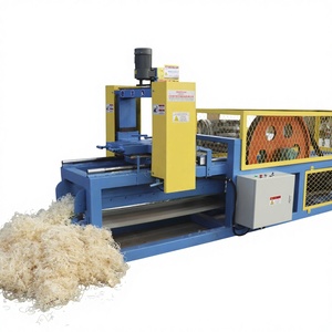 Máquina Profesional de Alta Capacidad para Hacer Lana de Madera para Camas de Animales, Controlada por PLC, Fácil de Operar, 220/380V - Product Image 1