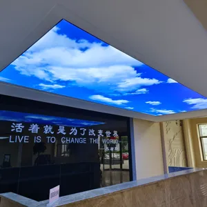 Shalong atacado filme de teto elástico de PVC macio branco 22S para materiais decorativos