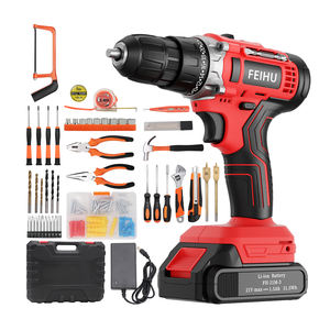 Fabrieksset van 108-delige elektrische gereedschappen met 12V/21V accu-boormachine, huishoudgereedschapset - Product Image 2
