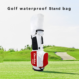 KONDAY support <span class=keywords><strong>de</strong></span> transport en polyester imperméable léger <span class=keywords><strong>de</strong></span> 9 pouces pour <span class=keywords><strong>sac</strong></span> <span class=keywords><strong>de</strong></span> <span class=keywords><strong>golf</strong></span> logo personnalisé avec fermeture éclair étanche support <span class=keywords><strong>de</strong></span> tête aller - Product Image 4