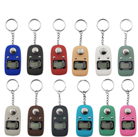 Porte-clés LED avec écran LCD, compteur numérique électronique, cadeau du Ramadan