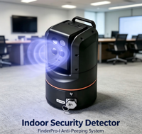 Localisateur de caméra espion haute précision, intérieur 360° °   Scanner d'équipements d'enregistrement cachés, autre produit de protection de sécurité