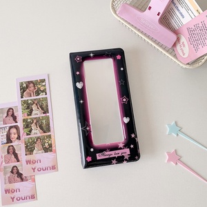 NOUVEAU <span class=keywords><strong>Porte</strong></span>-cartes esthétique en <span class=keywords><strong>PVC</strong></span>, capacité 20 pages, pour photos de films de célébrités, idéal comme cadeau - Product Image 6