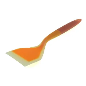 Silicone spatula for kitchen cooking, hot selling, heat-resistant and non stick pizza shovel