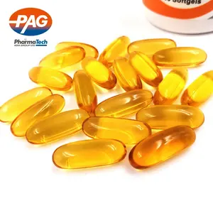 Capsules d'huile de poisson Softgel Omega3 EPA/DHA 18/12 1000Mg, soins de santé de haute qualité