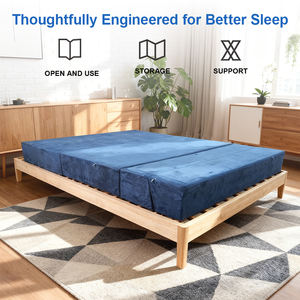 Canapé-lit pliable d'usine avec plus de 10 ans d'expérience, mousse haute densité certifiée OEKO-TEX, gain de place, fabrication OEM/ODM, approvisionnement en gros pour le <span class=keywords><strong>B2B</strong></span> - Product Image 5