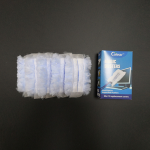 Recharge de balai télescopique jetable en microfibre électrostatique non tissée, portable, multi-usages, pour la maison et la voiture, en PP rétractable - Product Image 4