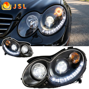 Pour Mercedes-Benz <span class=keywords><strong>CLK</strong></span> <span class=keywords><strong>W209</strong></span> 200 230 280 320 <span class=keywords><strong>350</strong></span>, phare à LED avec lentille, feux de jour DRL, diode électroluminescente, projecteur avant - Product Image 1