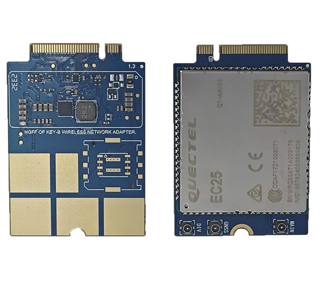 Quectel EC25-EUX M2 Mini PCIE Series 4G LTE Cat 4 IoT/M2M Optimized Module NFC Accessories EC25EUXGR-128-SNGS M.2